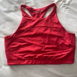 Outdoor Voices Red Move Free Crop Bra - M